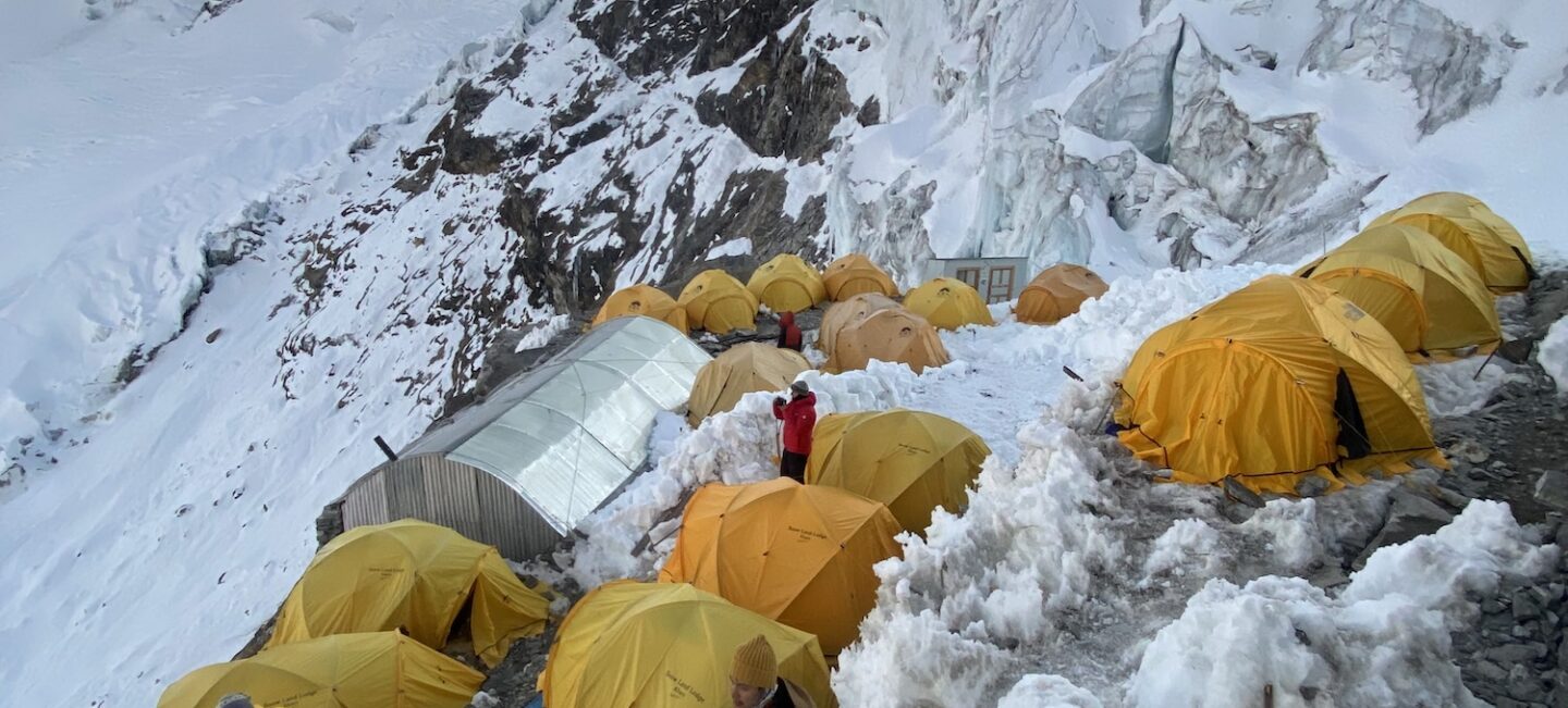 Climbing Mera Peak