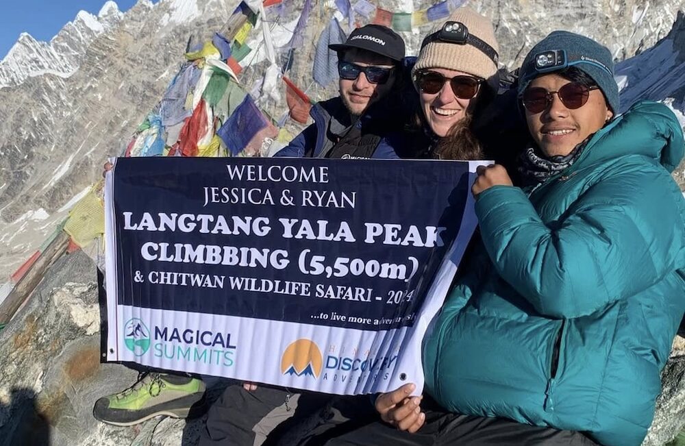 Climbing Yala Peak Nepal